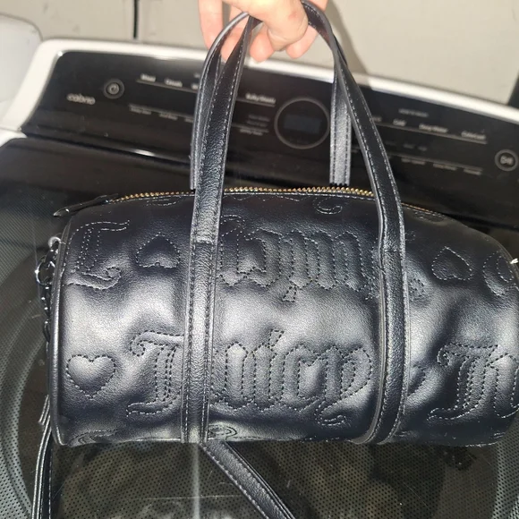 Juicy Couture Black Mini Barrel Bag - Picture 2 of 7